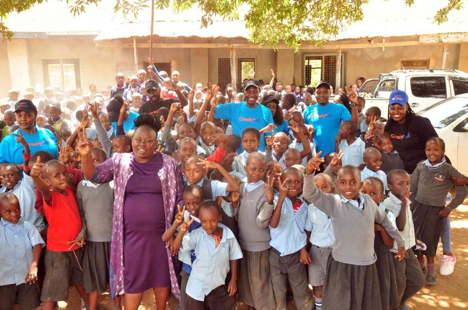 Children at Nduundune Primary School